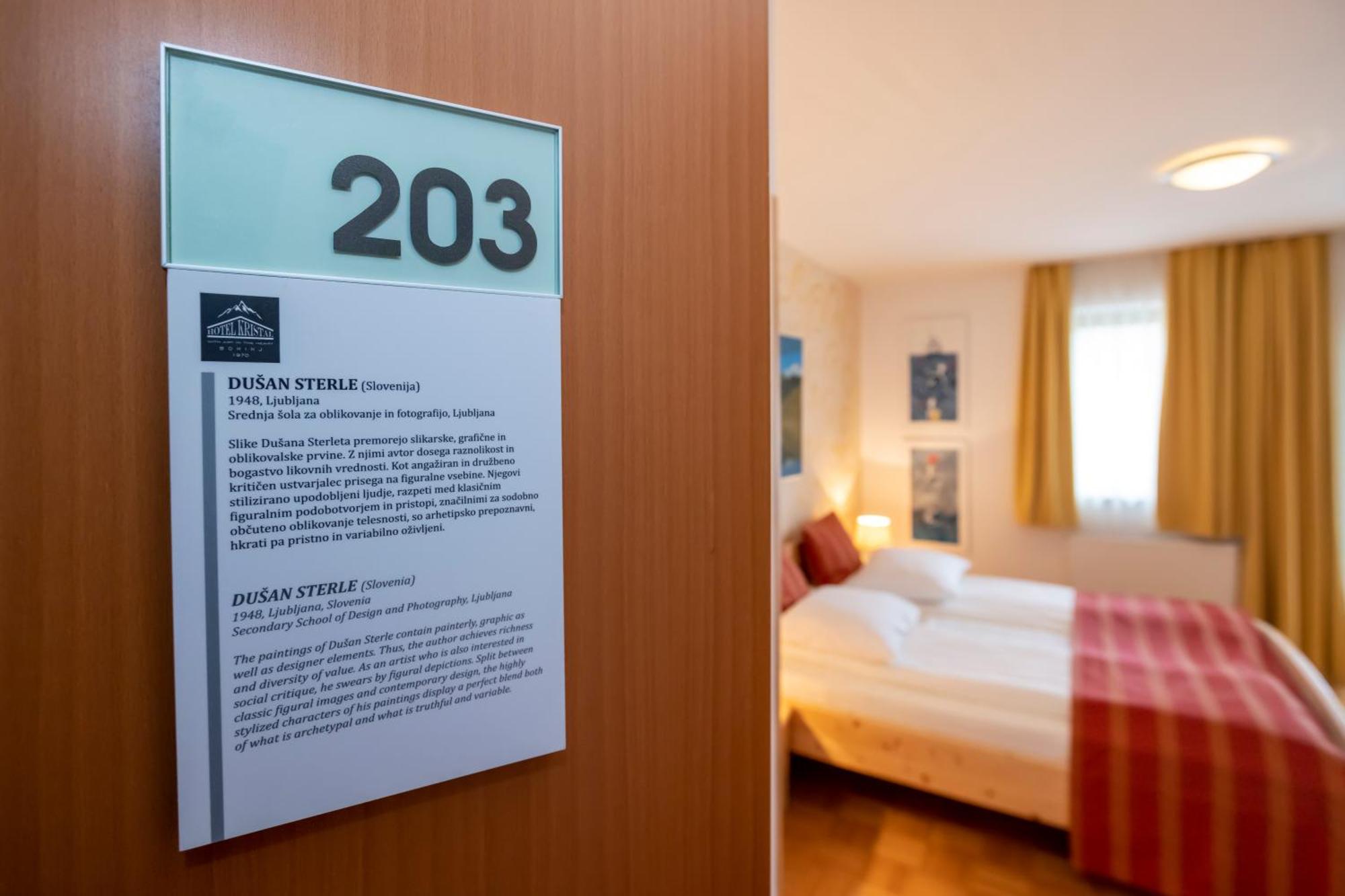 Art Hotel Kristal Bohinj Luaran gambar